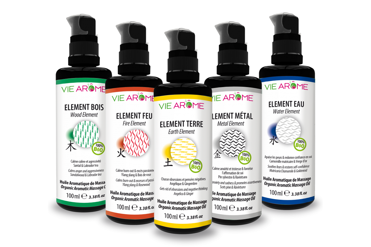 Huiles de Massages Aromatiques 5 Eléments (5)